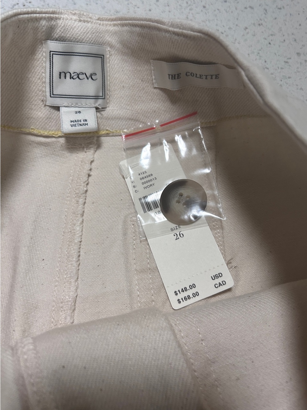 Anthro Maeve Colette shorts sz 26 NWT - Picture 6 of 11